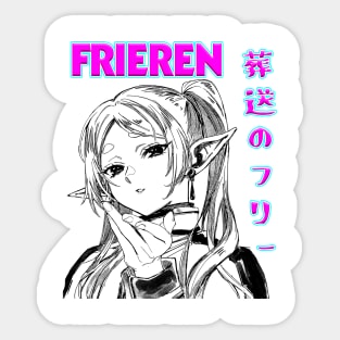 frieren Sticker